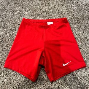 Nike Red Athletic Spandex